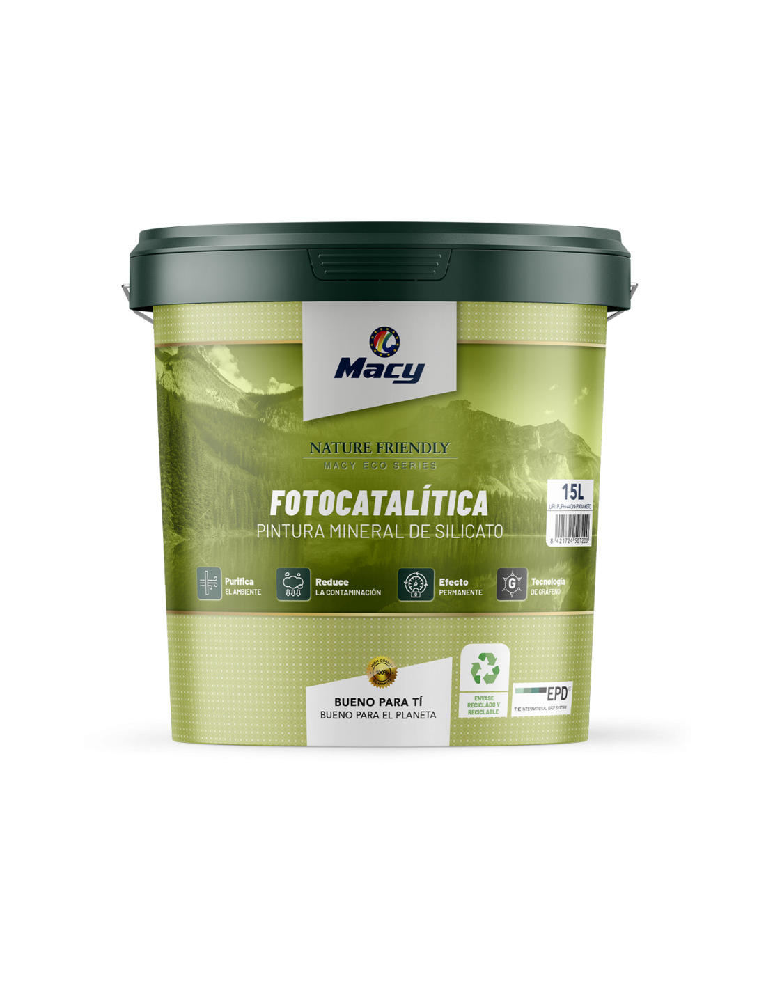 Macy Fotocatalitica Pintura Mineral de Silicato