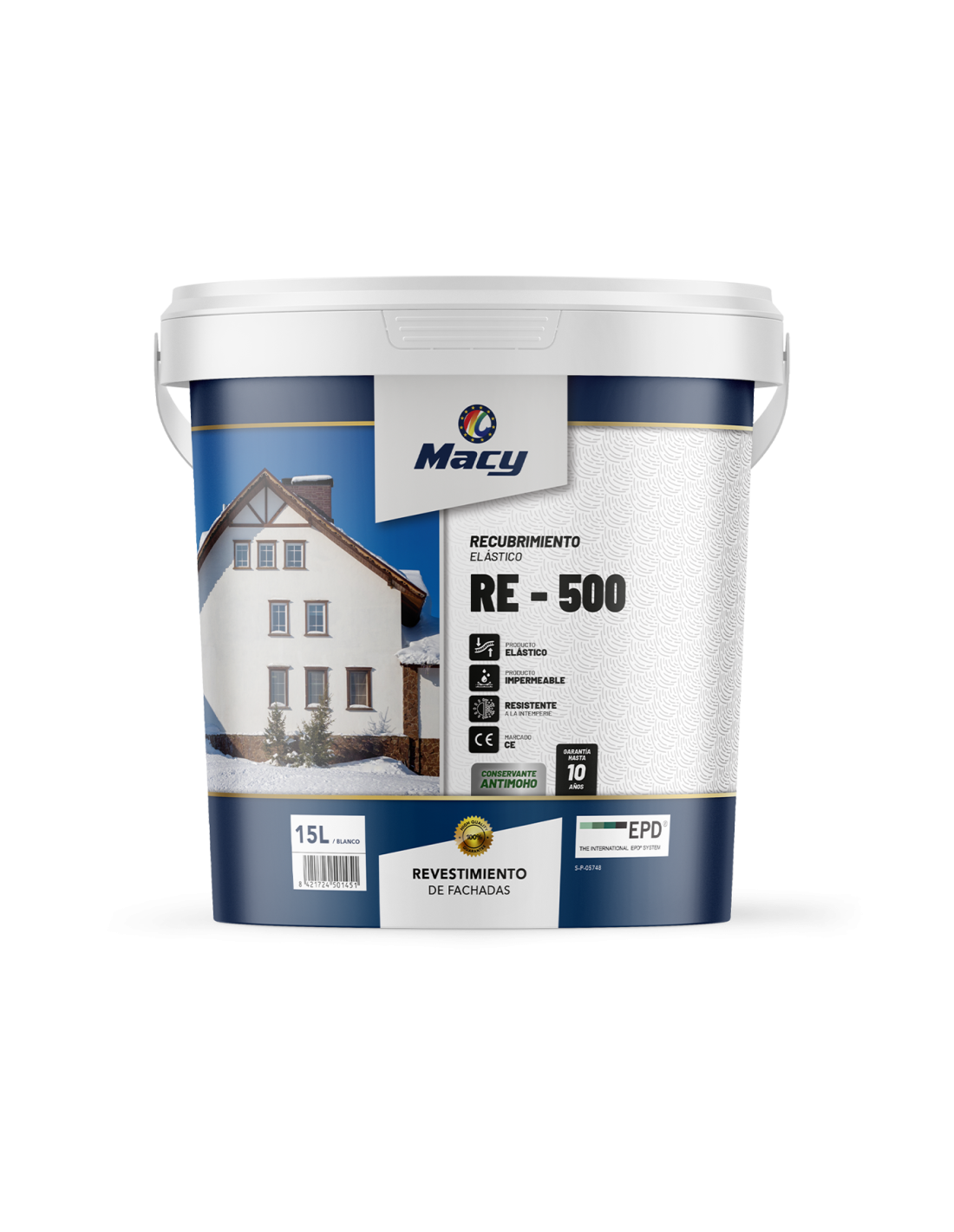Macy Revestimiento Elastico RE 500 Instan-Color