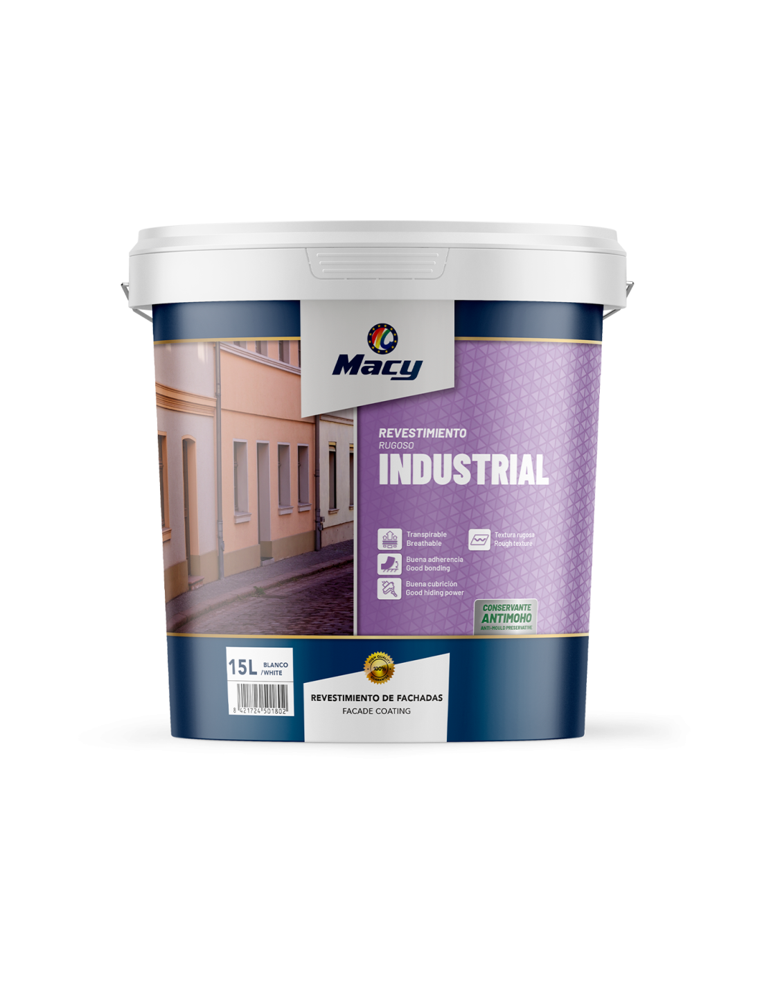 Macy Revestimiento Rugoso Industrial