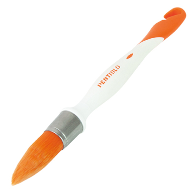 Pentrilo Brocha Premium Trimateria Rechampir, Serie 75 Velourex