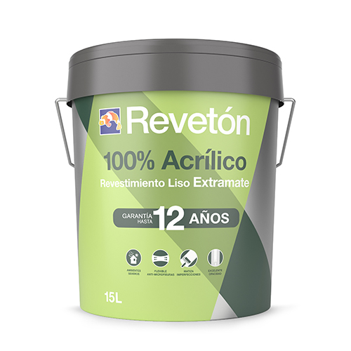 Revetón 100 Acrílico Liso Extramate