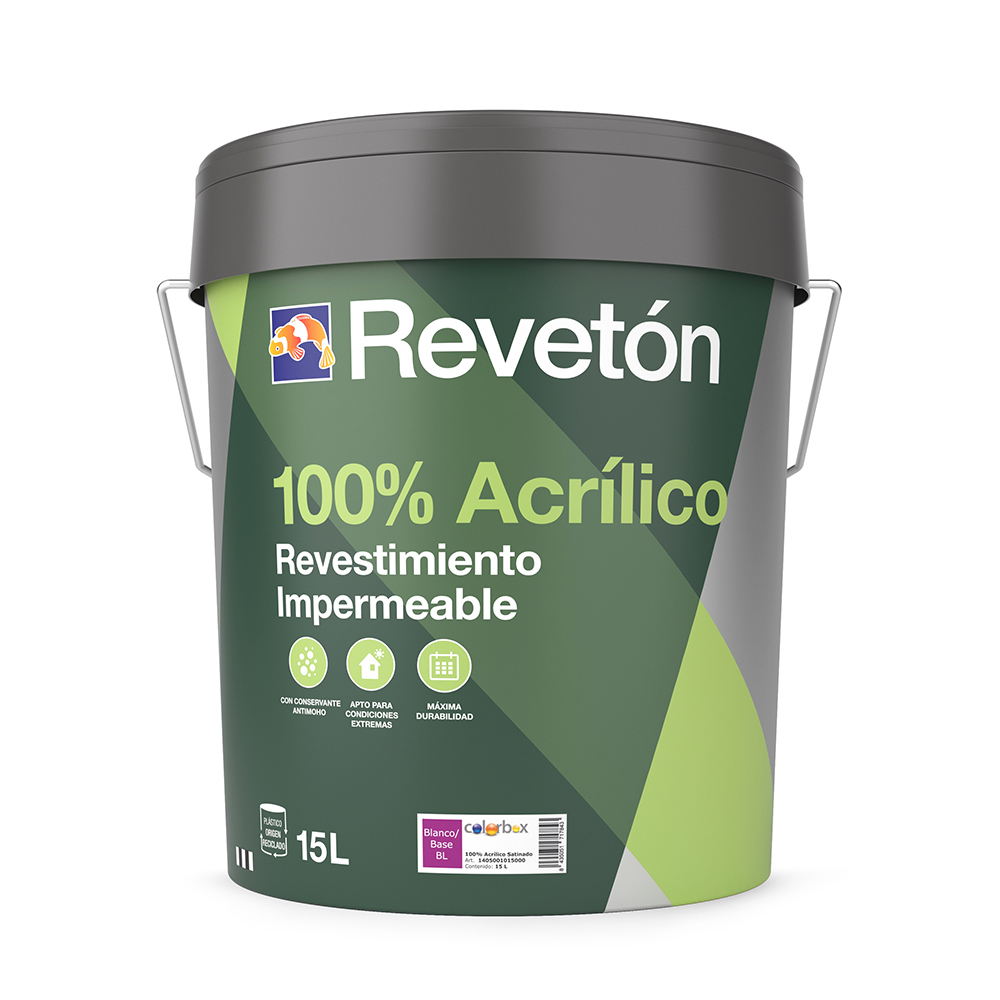 Revetón 100 Acrílico Rugoso