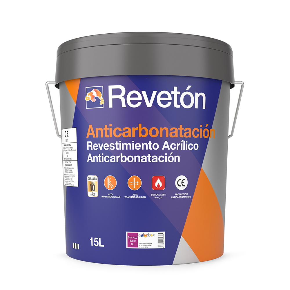 Revetón Anticarbonatacion