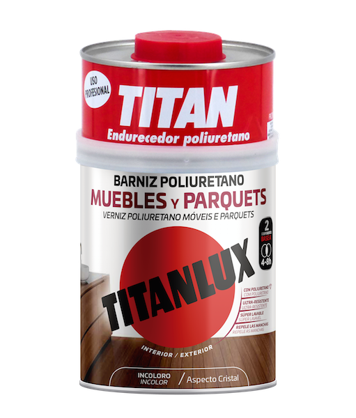 Titanlux Barniz Poliuretano Muebles y Parquets