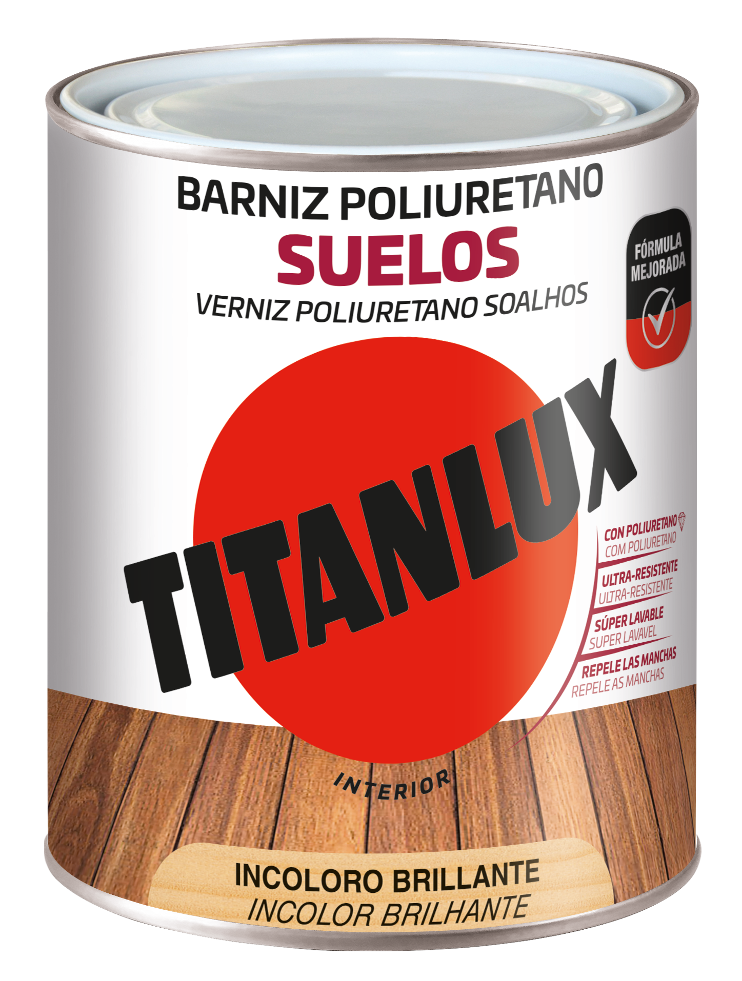 Titanlux Barniz Poliuretano Suelos Brillante