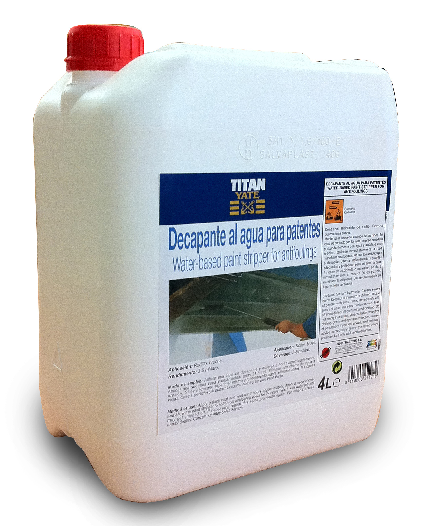 Titanlux Decapante para Patentes al Agua