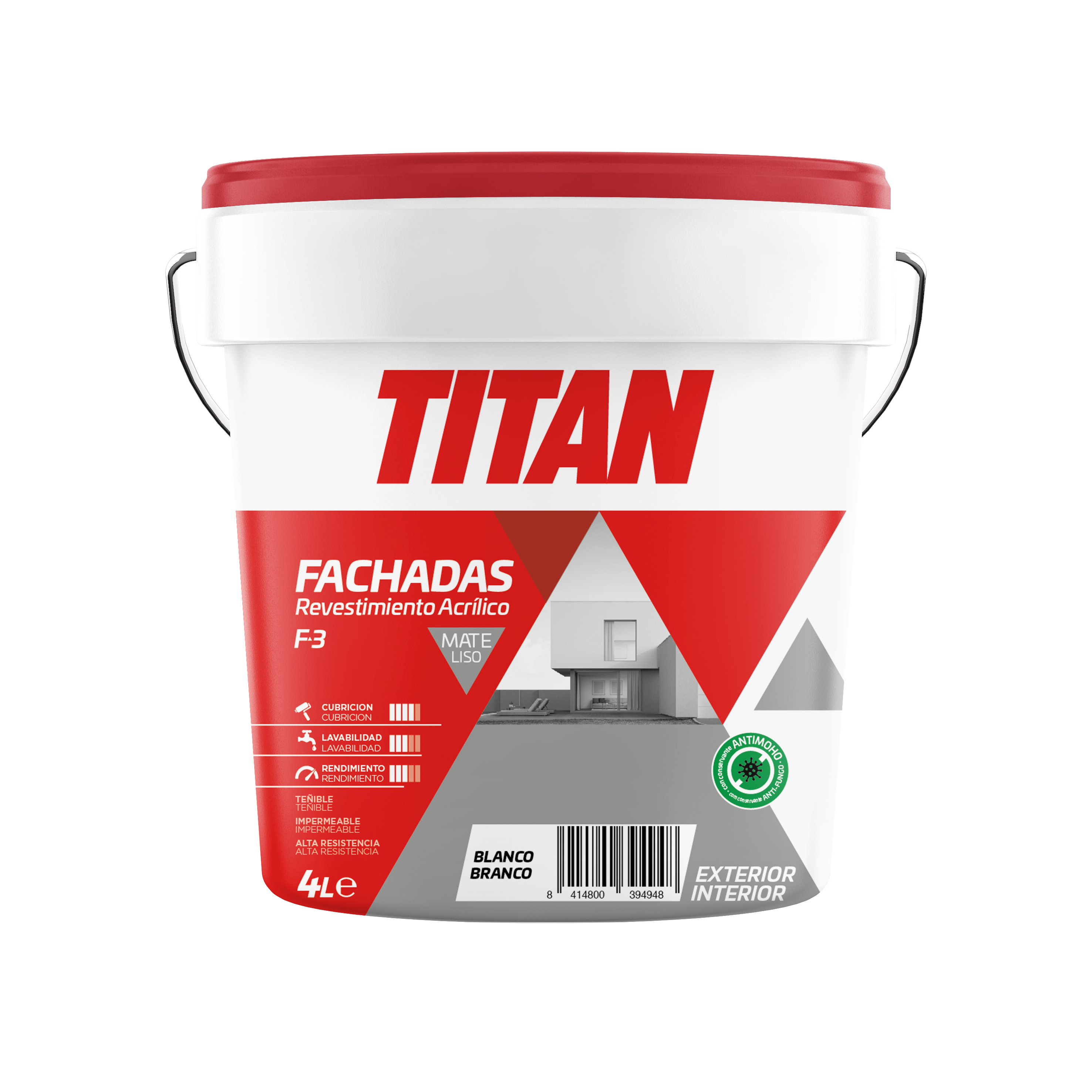Titanlux F3 Revestimiento Acrílico Liso