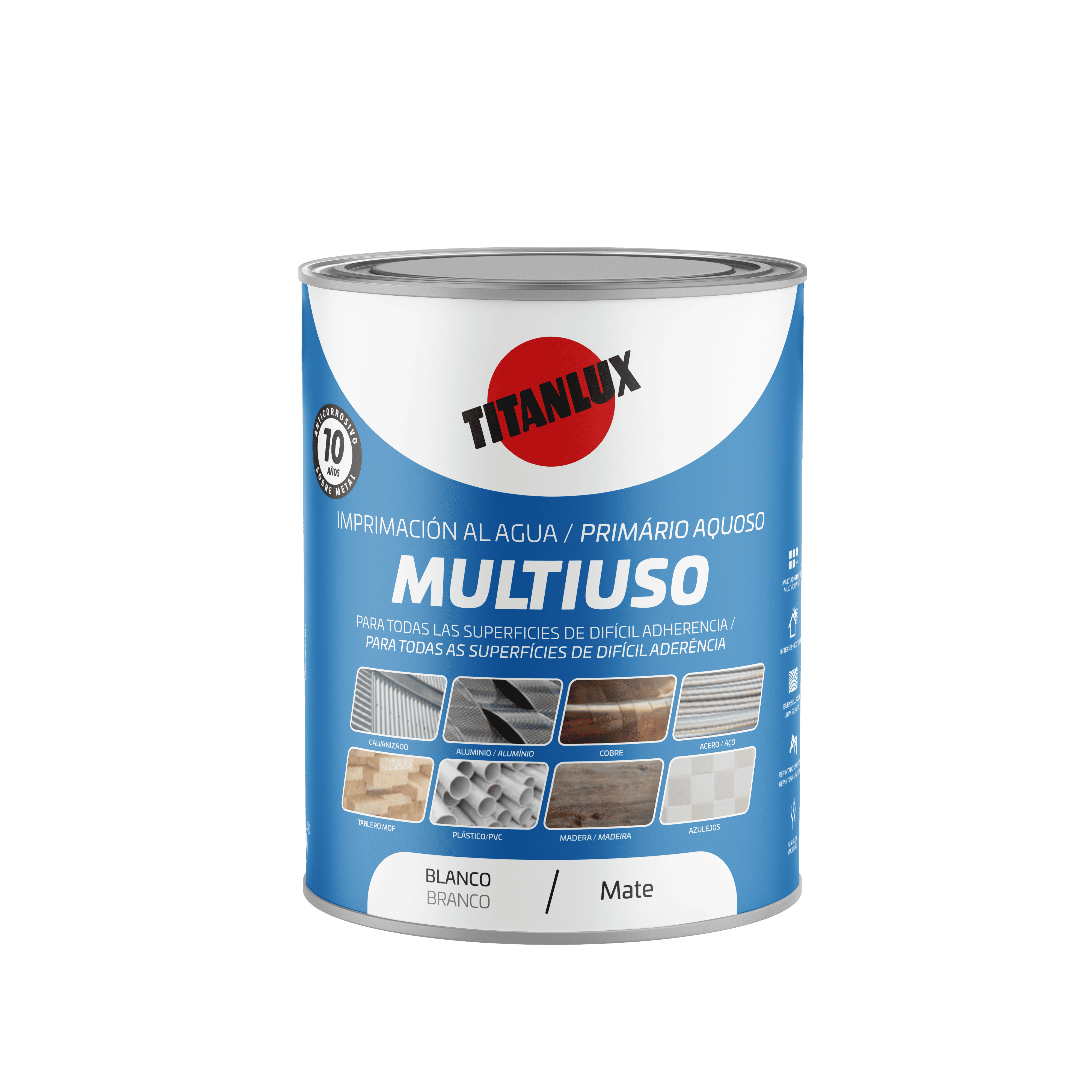 Titanlux Imprimación Multiuso al Agua Titanlux