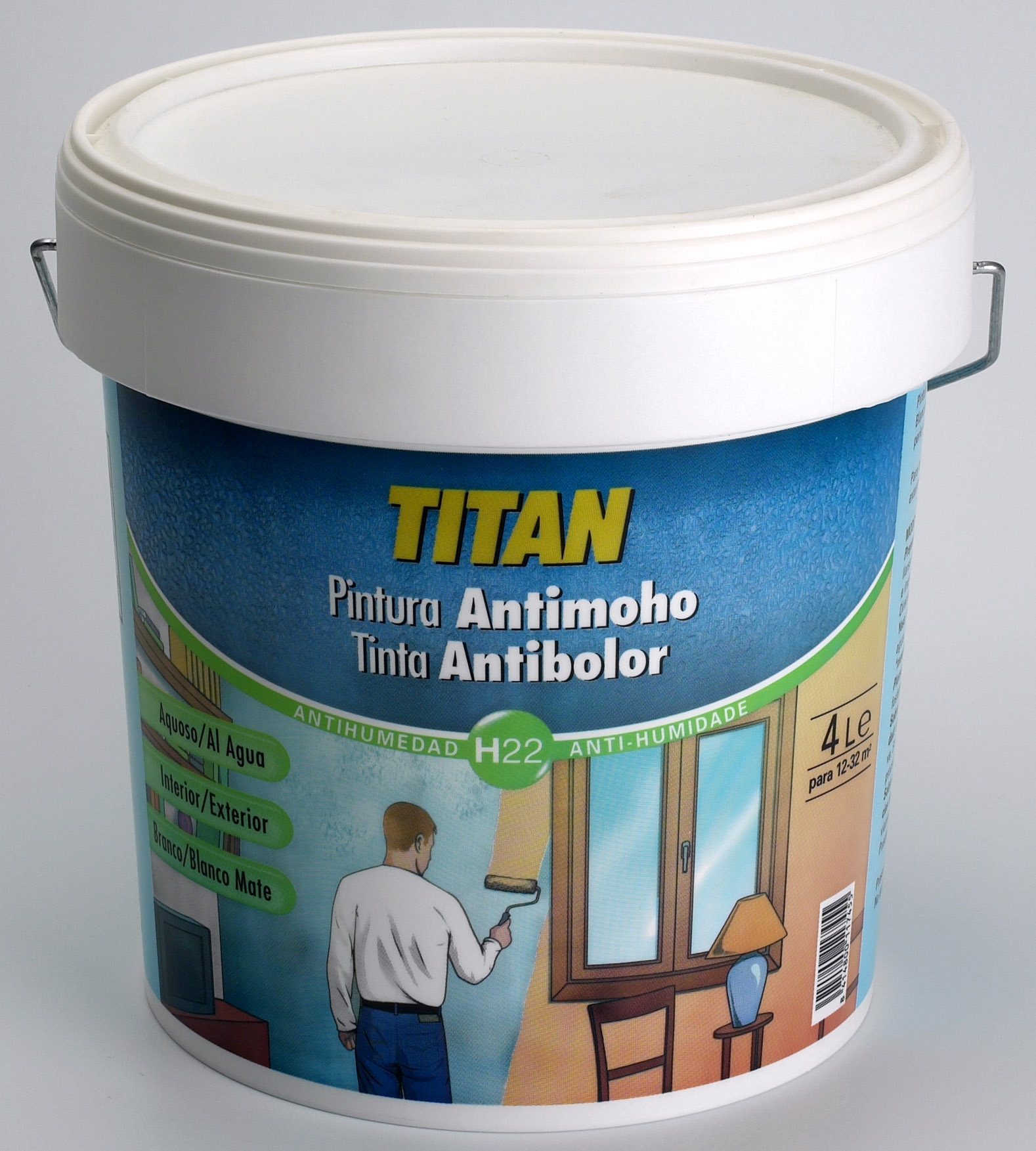 Titanlux Pintura con Conservante Antimoho H22