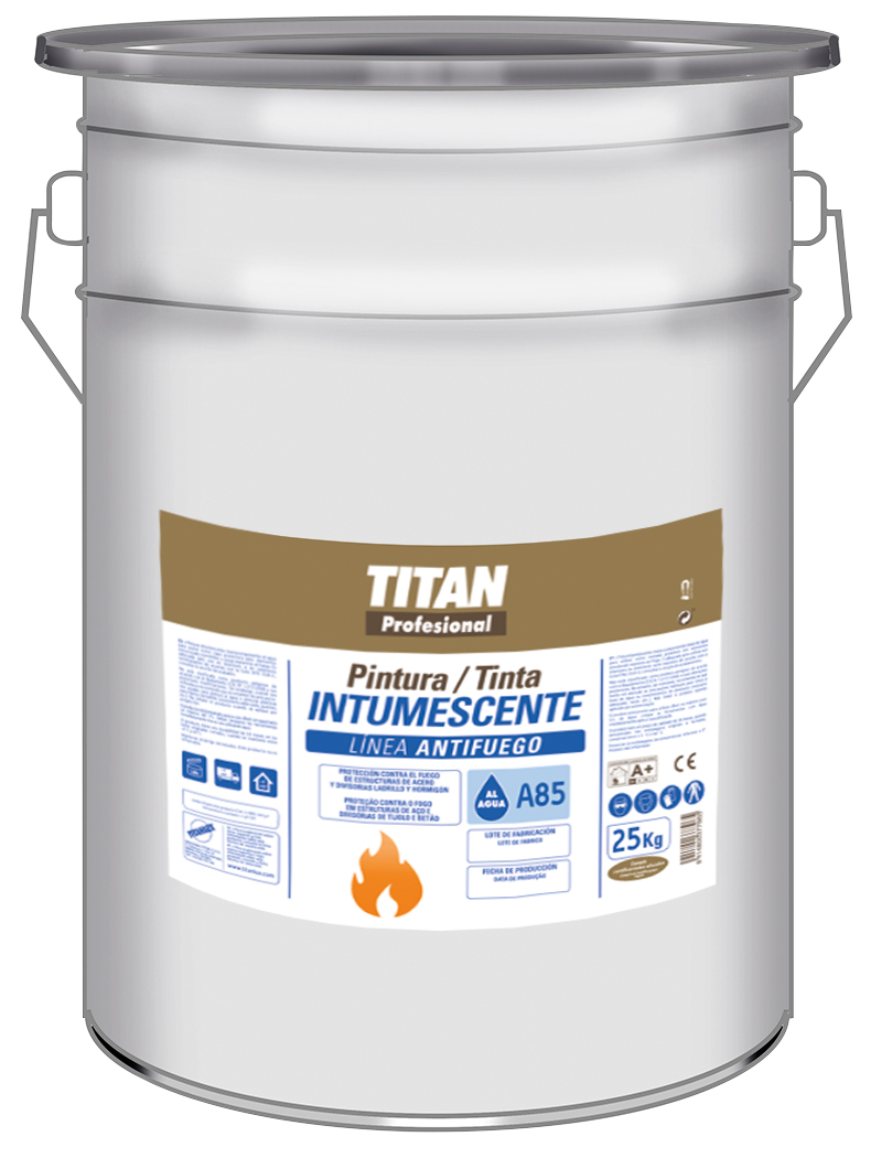 Titanlux Pintura Intumescente al Agua A85