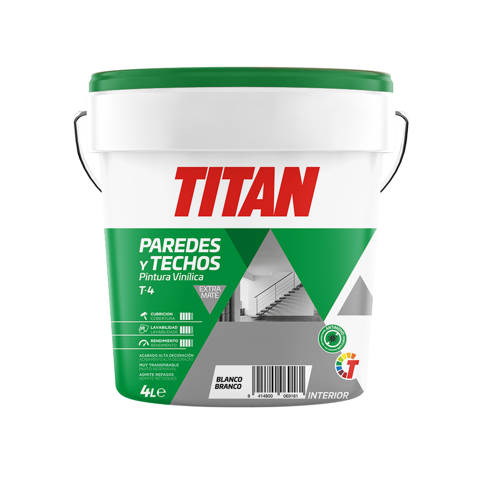 Titanlux T4 Pintura Vinílica Extra