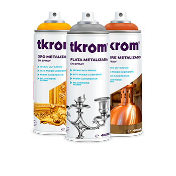 Tkrom Spray Metalizados