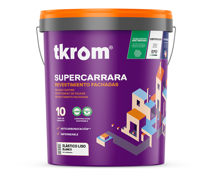 Tkrom Supercarrara Elastico Liso