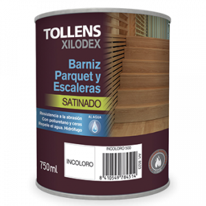 Tollens Barniz parquet y escaleras al agua satinado