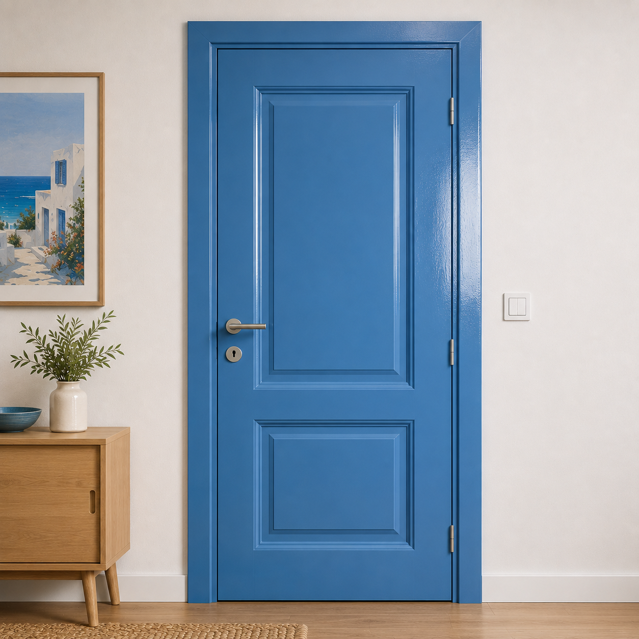 Esmalte Al Agua (750 Ml) Azul Mediterraneo Brillo - vista alternativa