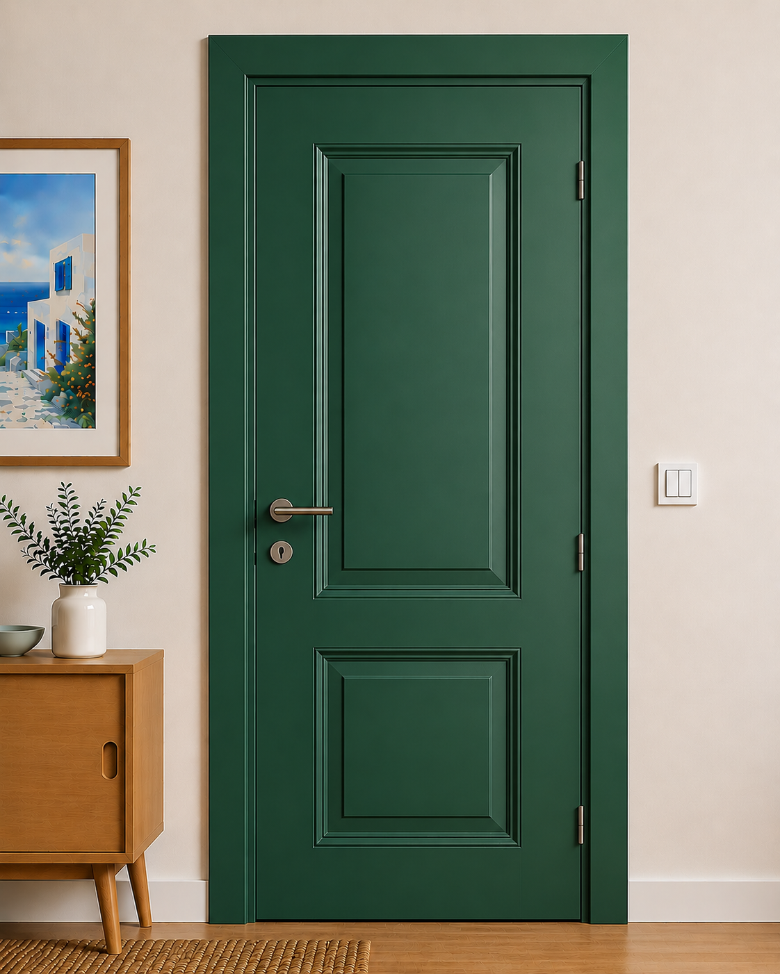 Esmalte Al Agua (750 Ml) Verde Galicia Satinado - vista alternativa