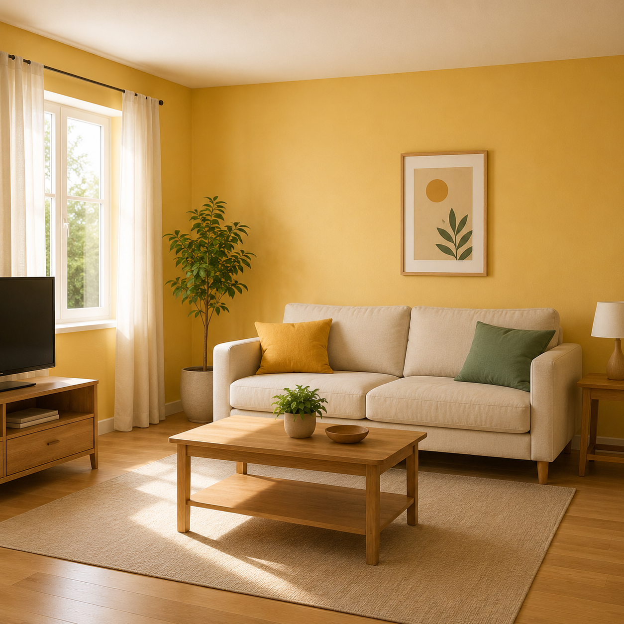 Pintura Plástica Monocapa Amarillo (2,5 Lt) - vista alternativa