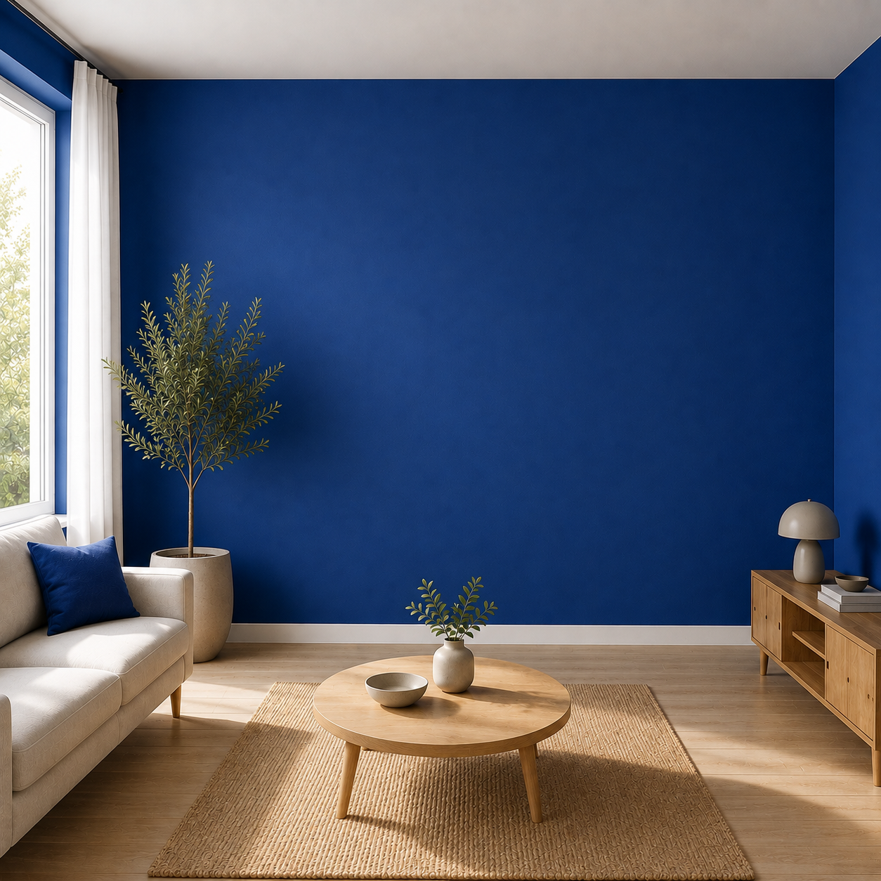 Pintura Plástica Monocapa Azul Marino (2,5 Lt) - vista alternativa