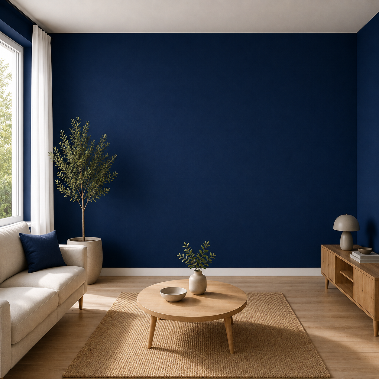 Pintura Plástica Monocapa Azul Noche (2,5 Lt) - vista alternativa