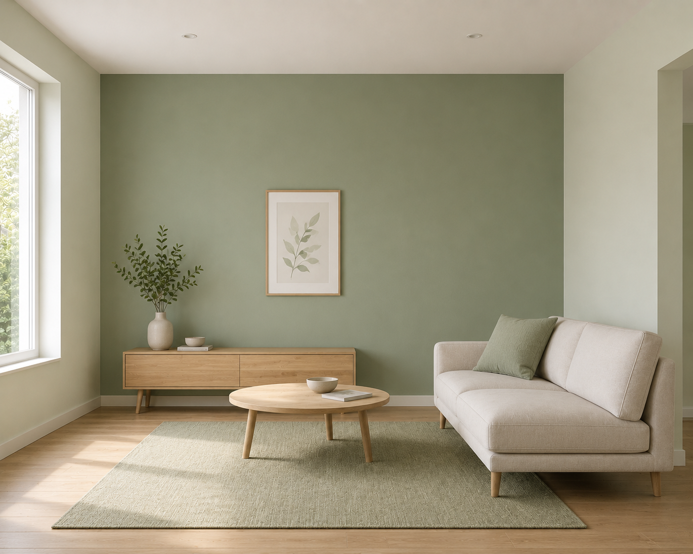 Pintura Plástica Monocapa Verde Medio (2,5 Lt) - vista alternativa