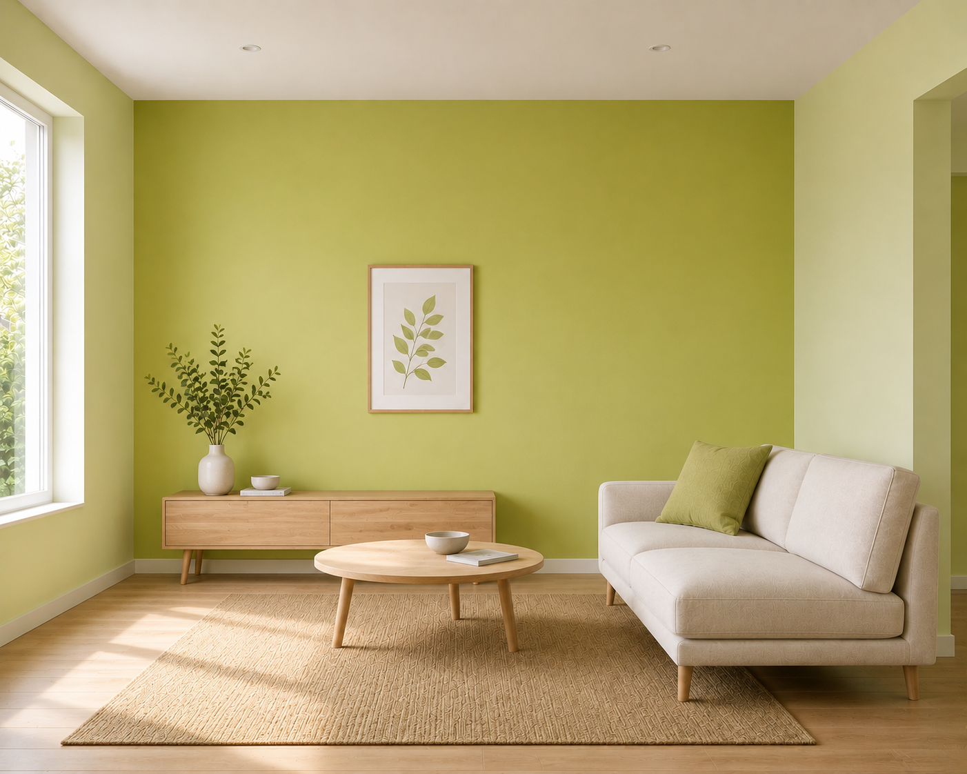 Pintura Plástica Monocapa Verde Pistacho (2,5 Lt - vista alternativa