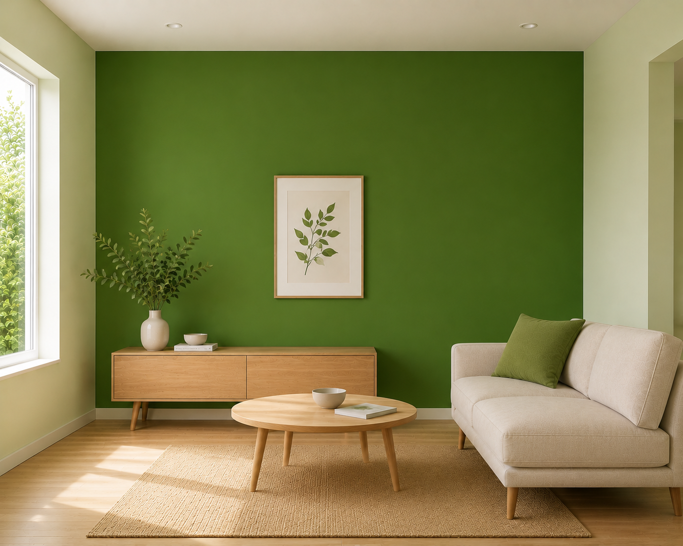 Pintura Plástica Monocapa Verde Yuca (2,5 Lt) - vista alternativa