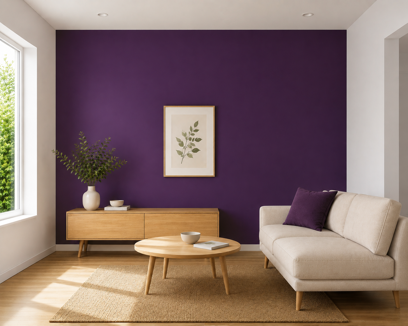 Pintura Plástica Monocapa Violeta (2,5 Lt) - vista alternativa