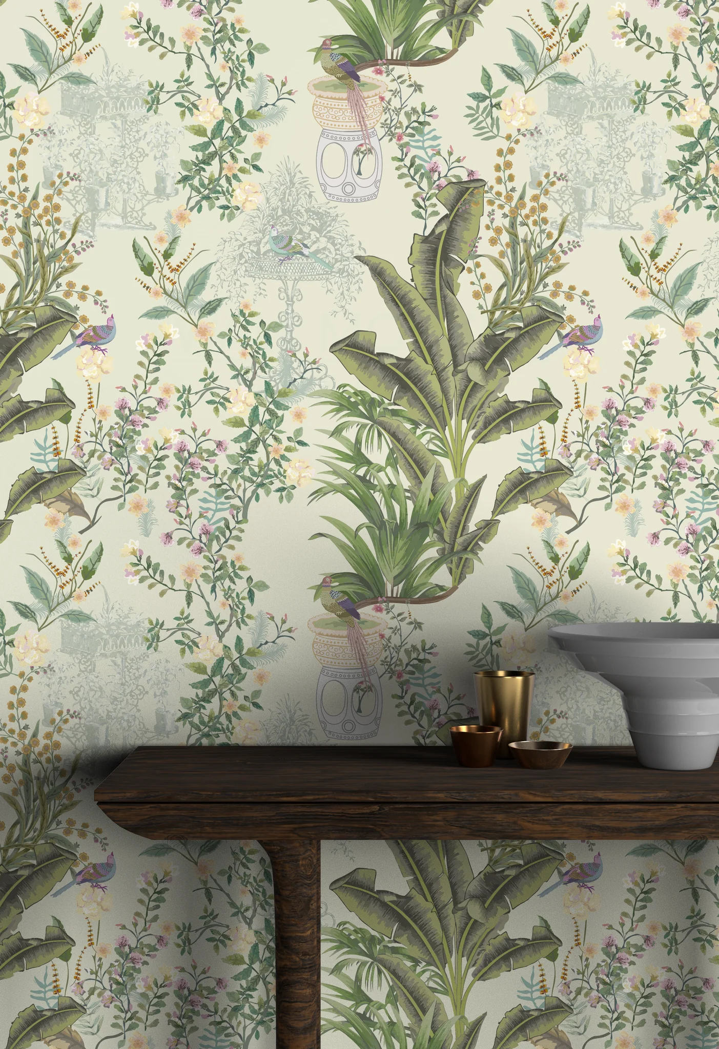 Papel pintado Figuera | Jardín Botánico - vista alternativa