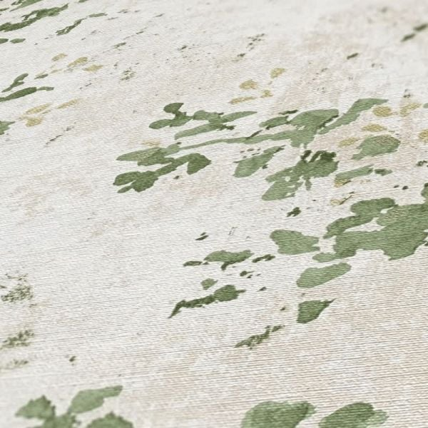 Papel Pintado estilo Botánico Verde - vista alternativa
