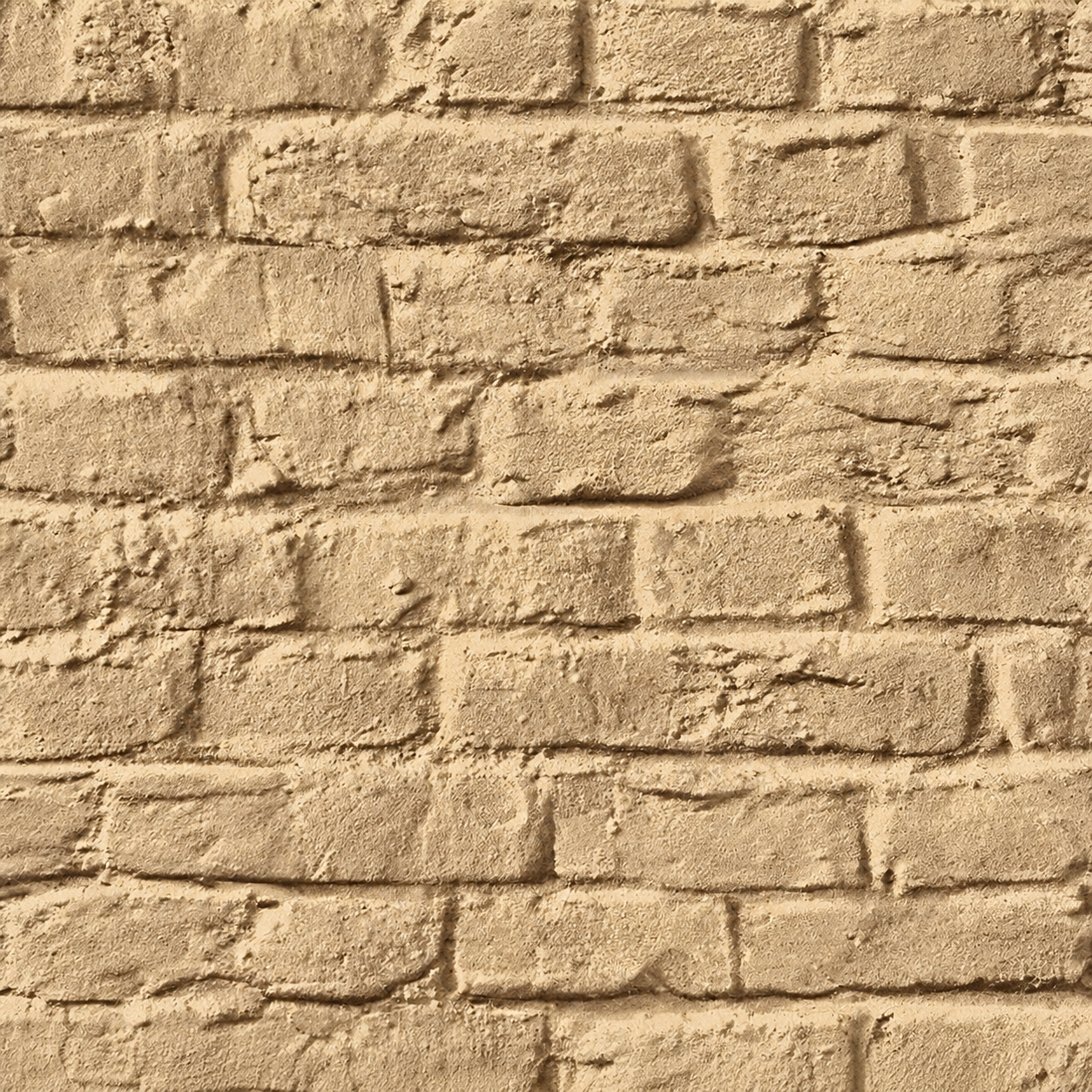 Papel pintado Ladrillo Beige Efecto Industrial - vista alternativa