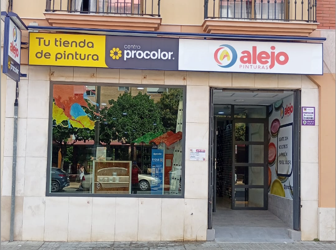 Fachada de Pinturas Alejo Huelva