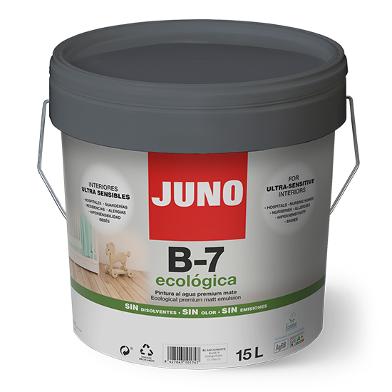 Pintura Ecológica Mate Juno B-7 15L